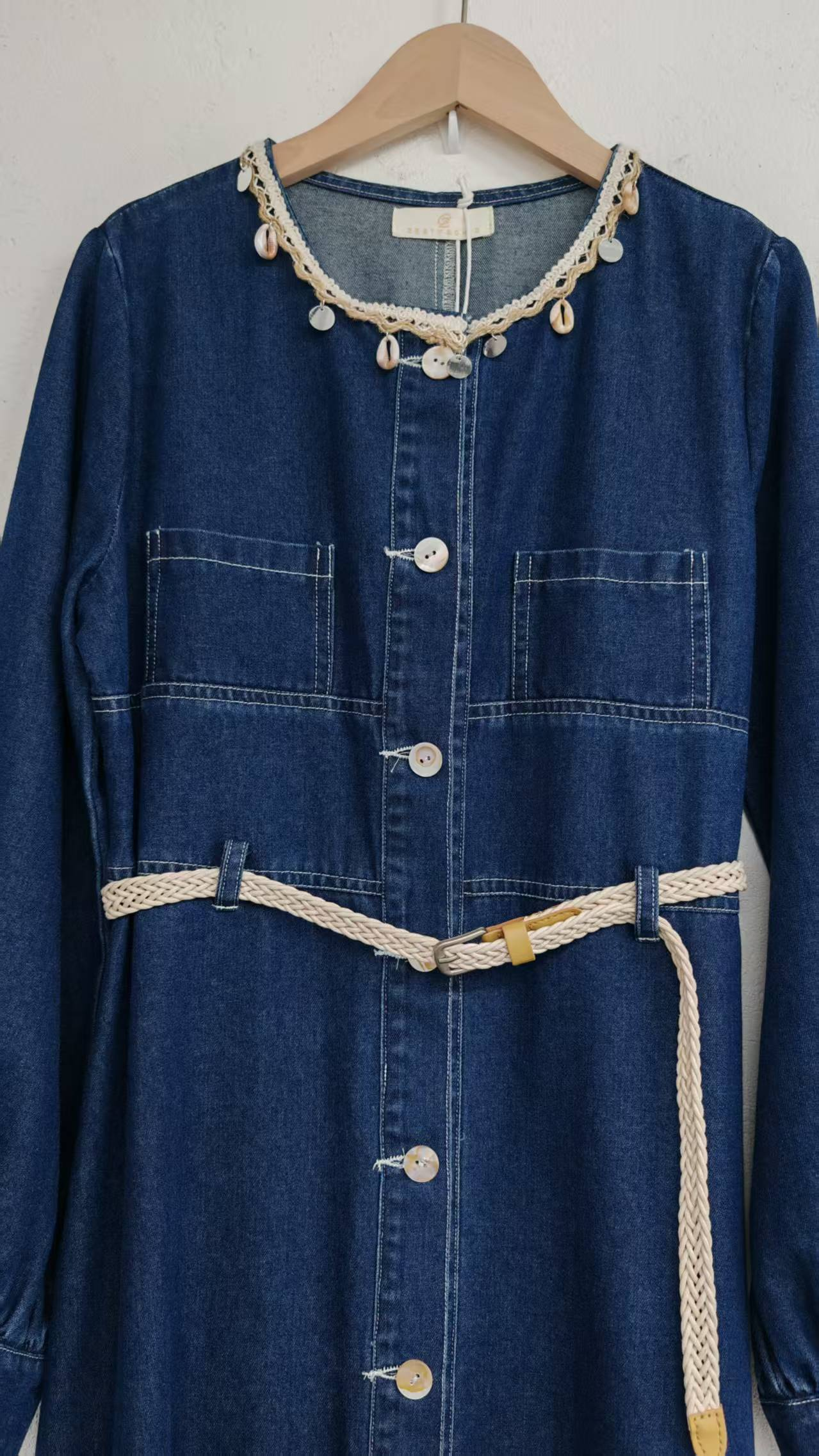 Denim dress