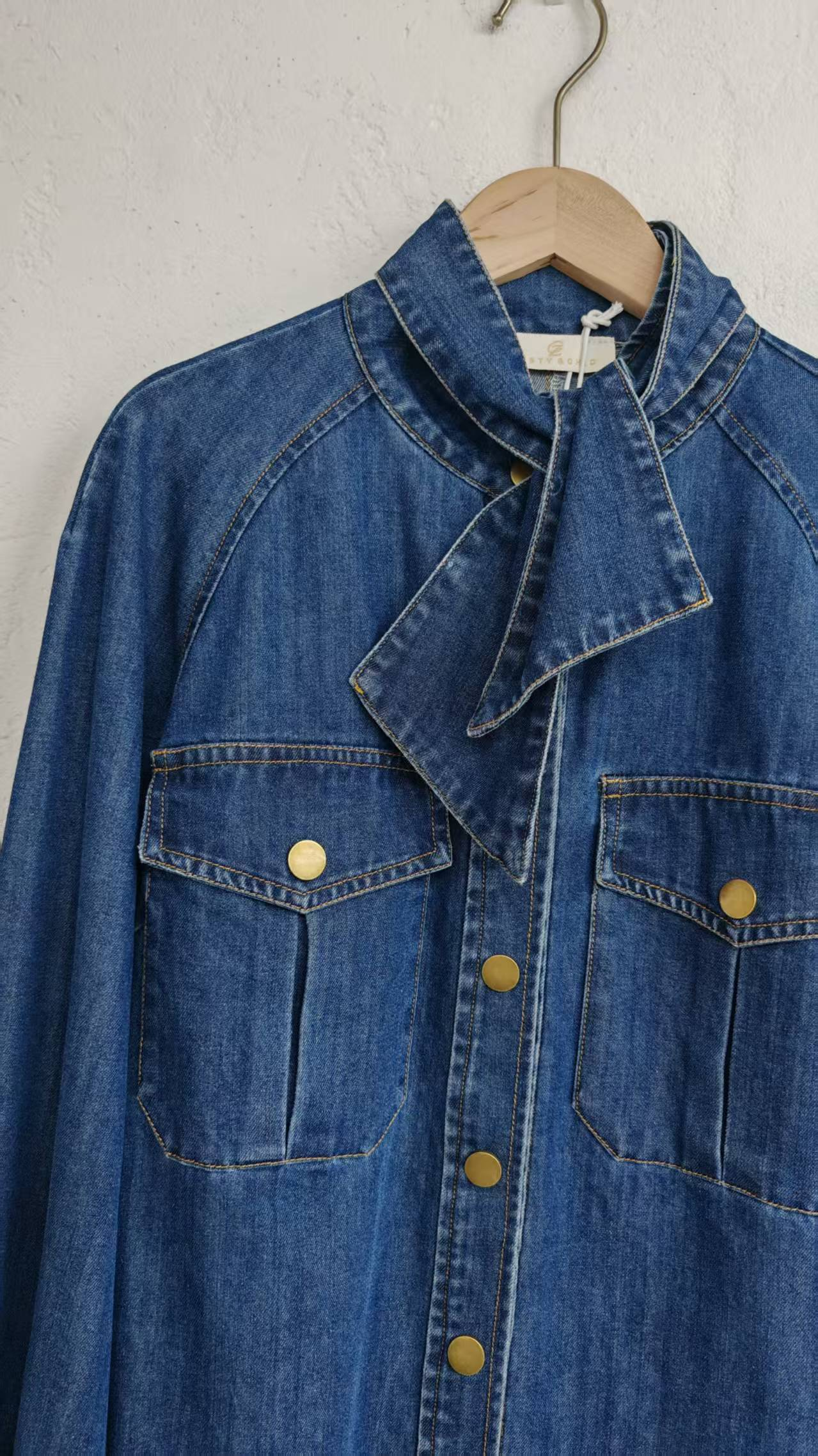 Cowboy long-sleeved shirt