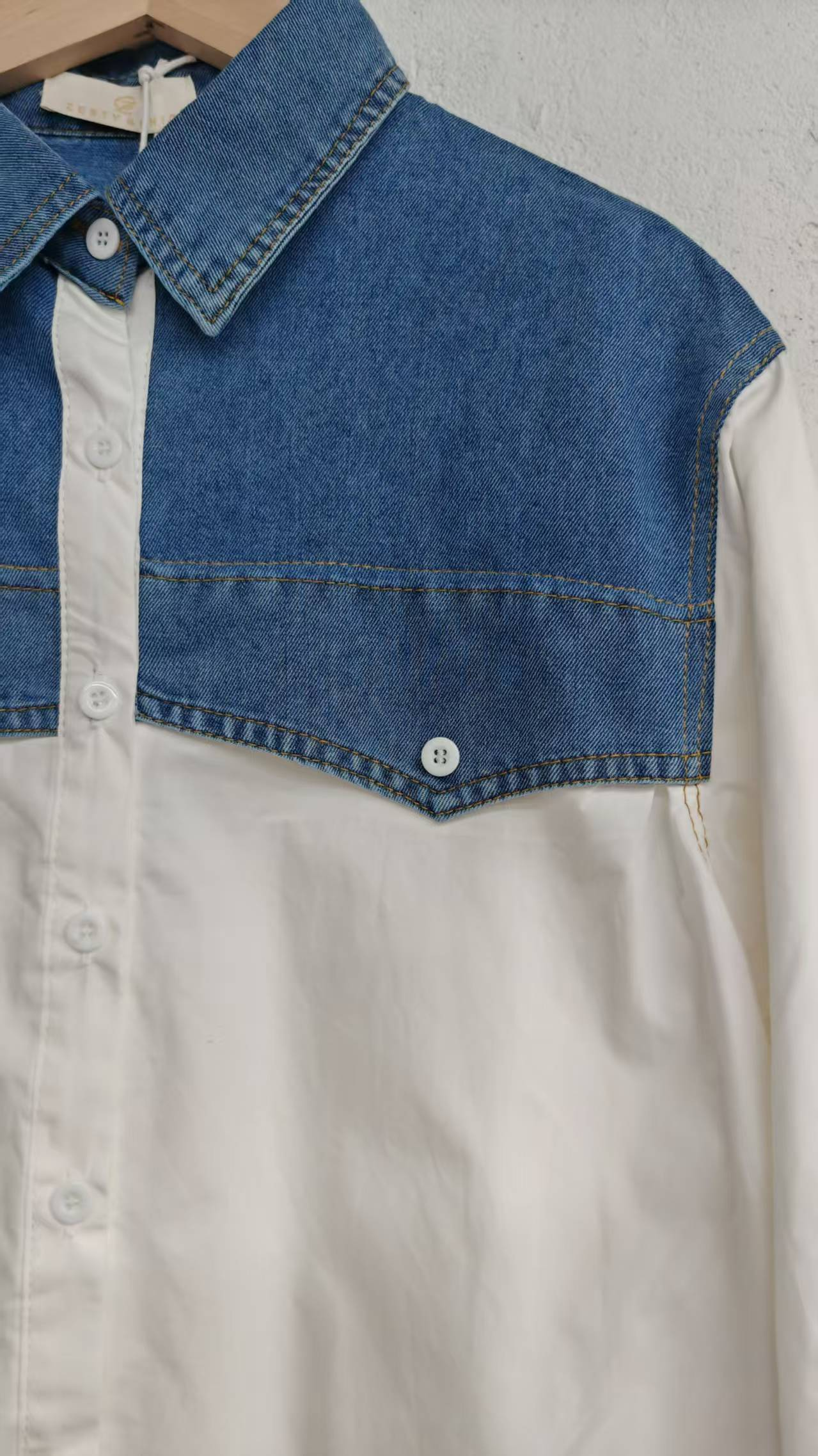 Cowboy long-sleeved shirt