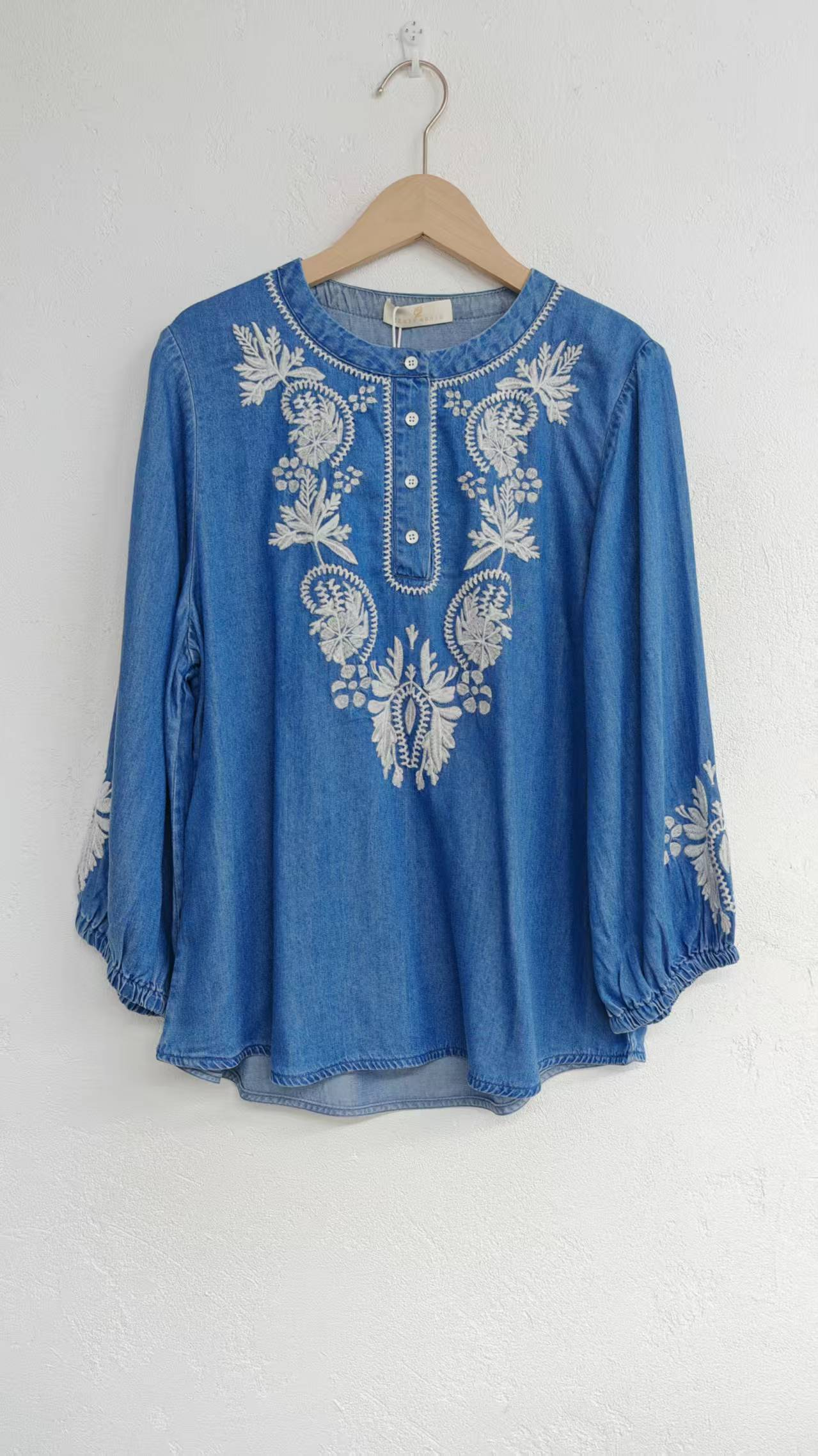 Cowboy long-sleeved shirt