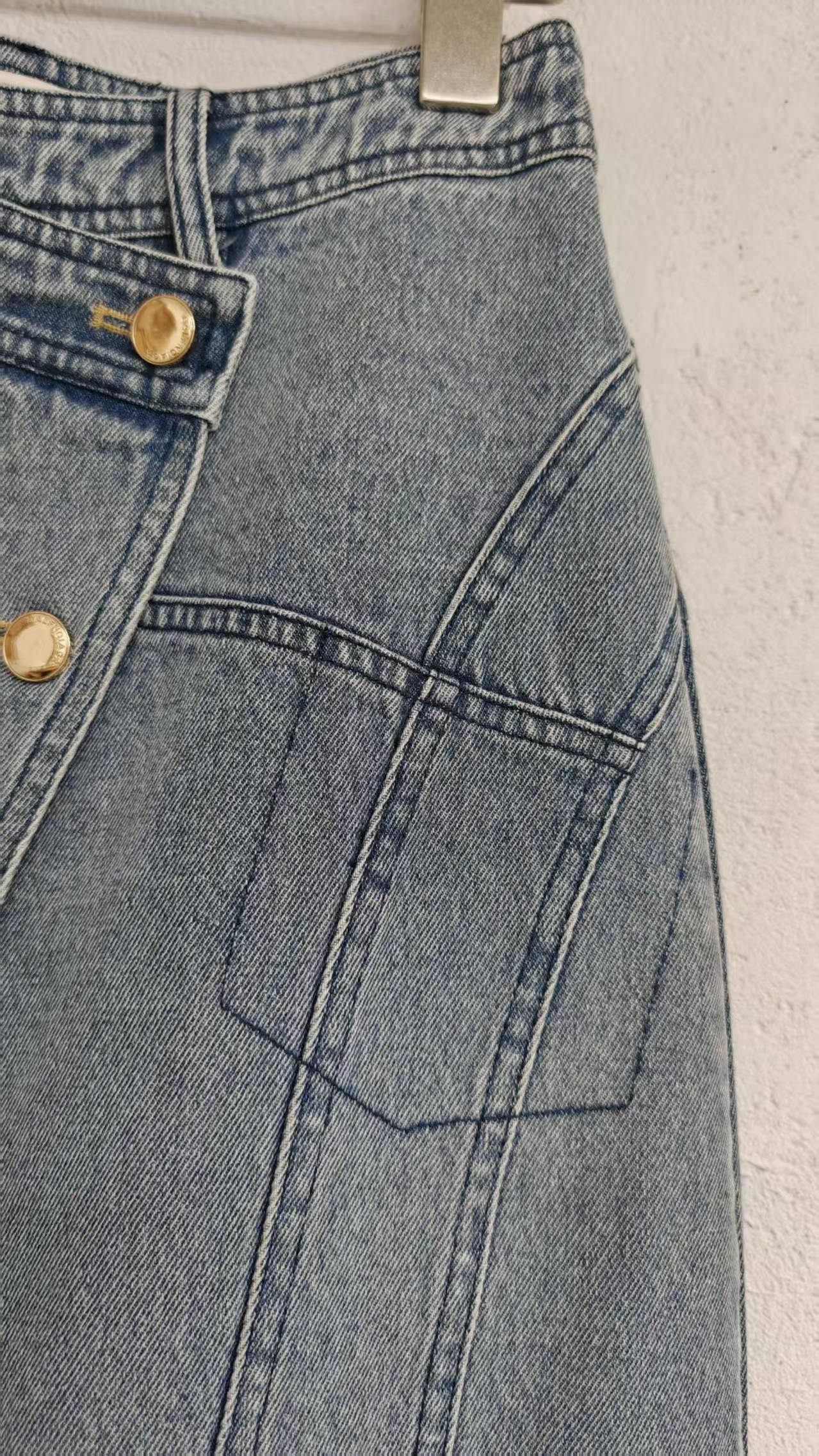 Cowboy half-length skirt