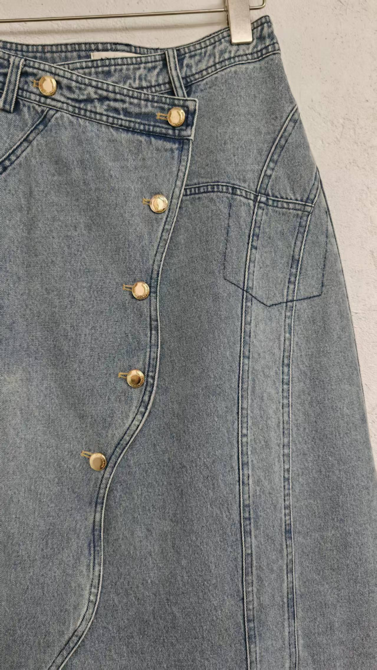 Cowboy half-length skirt