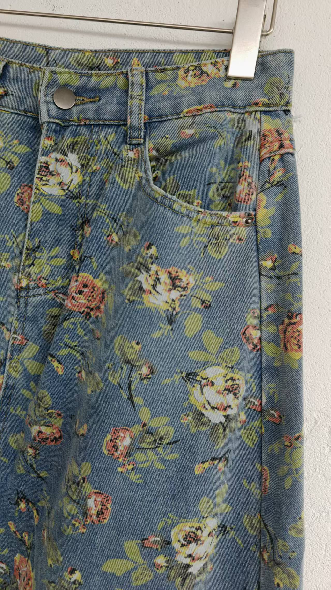 Cowboy half-length skirt