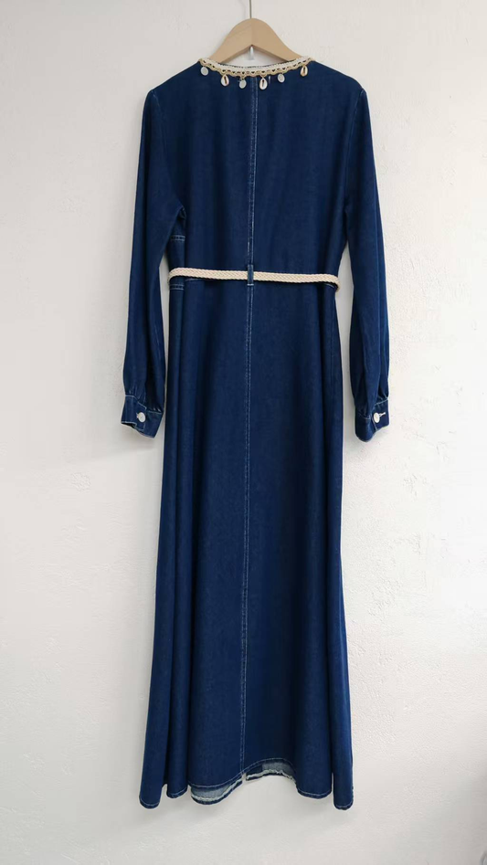 Denim dress