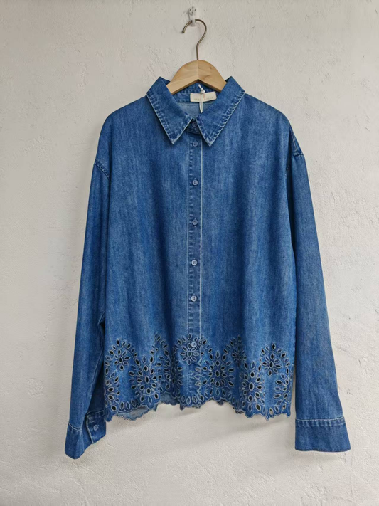 Cowboy long-sleeved shirt