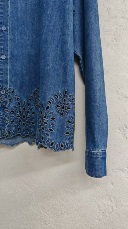 Cowboy long-sleeved shirt