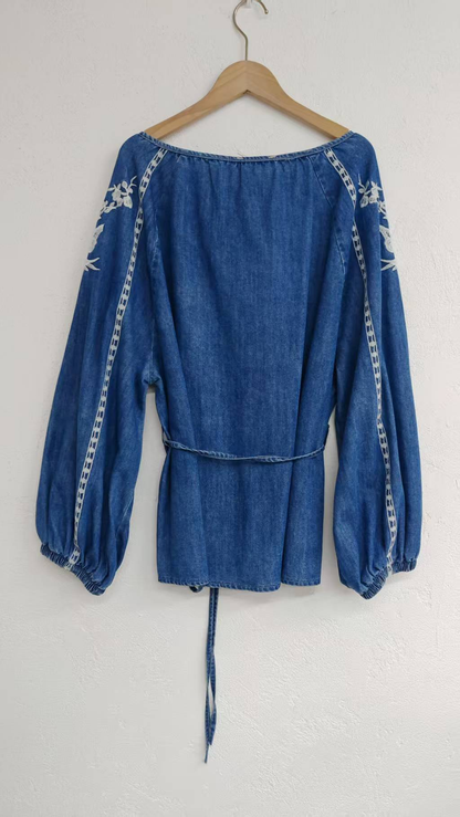 Cowboy long-sleeved shirt
