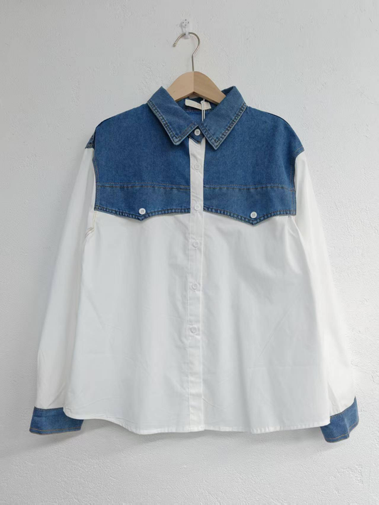 Cowboy long-sleeved shirt