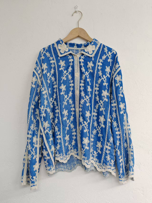 Cowboy long-sleeved shirt
