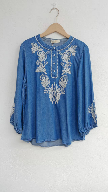 Cowboy long-sleeved shirt