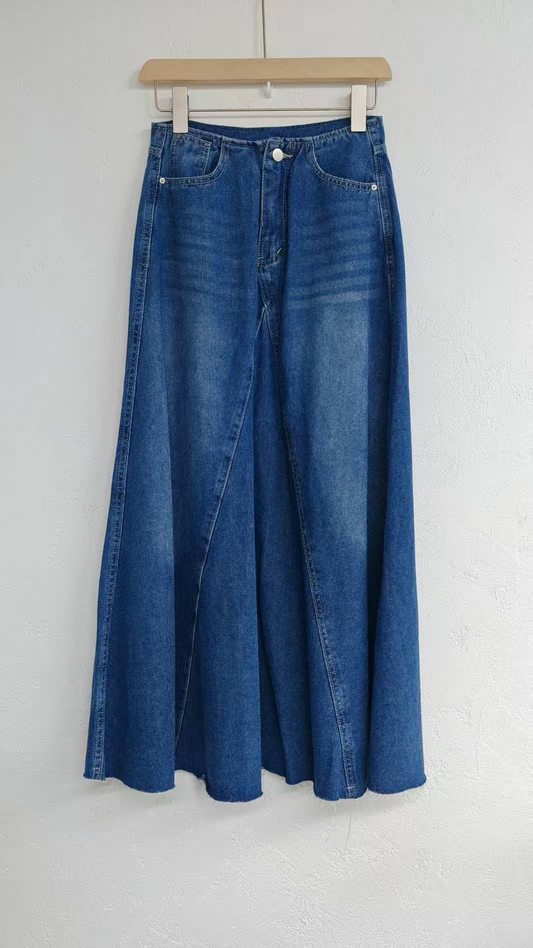 Cowboy half-length skirt