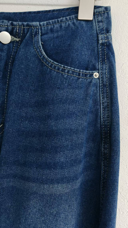 Cowboy half-length skirt