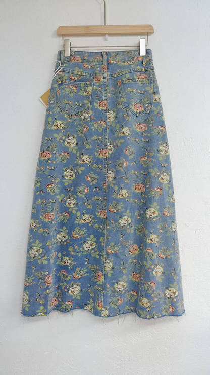 Cowboy half-length skirt