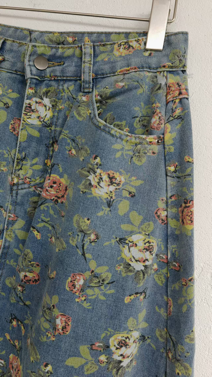 Cowboy half-length skirt